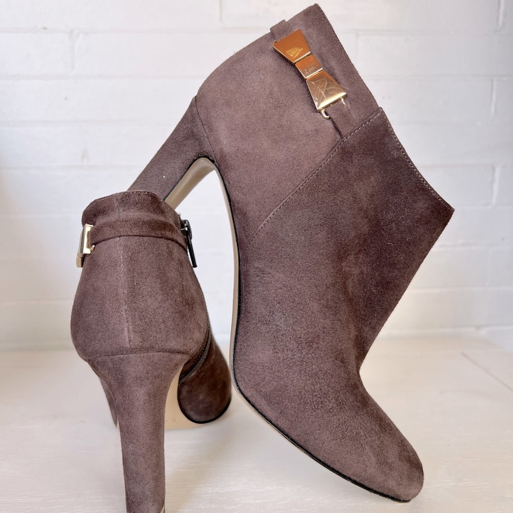 Kate Spade Suede Aldaz booties